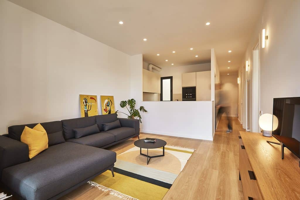 Reforma interiorismo vivienda en Les Corts