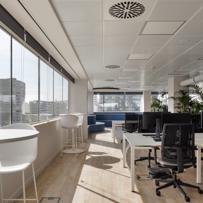 Diseño de oficinas en el centro de Barcelona
